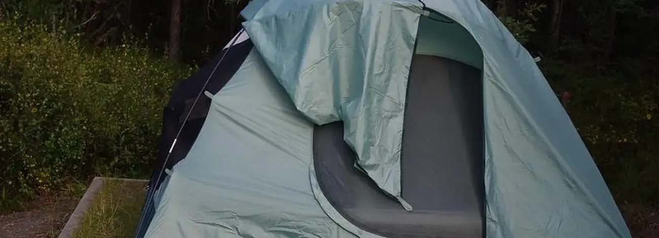 Tent camping Sourdough