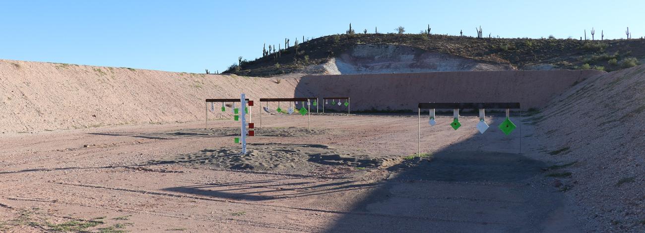 Fixed steel targets