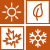 Iconograph of four seasons